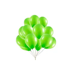 GENERICO - Paquete X50 UnidDe Globos Latex R12Mate Color VerdePistacho