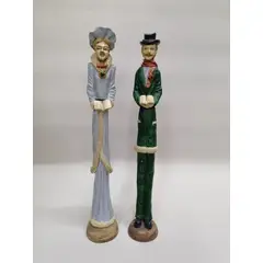 USA - Escultura Italy En Marmolina Y Oleo Los Coristas