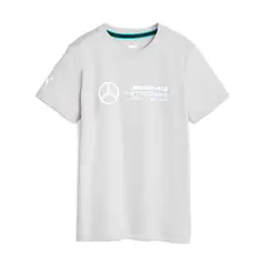 PUMA - Camiseta Gris Junior  App Mapf1 Kids Logo Tee B Gray 621177-02