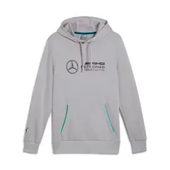 PUMA - Hoodie Gris Hombre App Mapf1 Ess 628438-02
