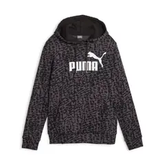 PUMA - Hoodie Negro Mujer App Ess Animal Aop Hoodie W Black 675963-01