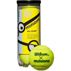 WILSON - Pelotas de Tenis para Jóvenes Minions Etapas 1 2 y 3