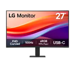LG - Monitor 27" Curvo FHD 100 Hz
