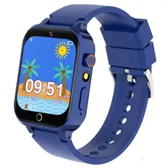 AMERICAN GENERICS - Reloj Inteligente Para Niños En Ingles Cámara Vídeo Música Didáctico