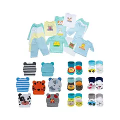 BABY KDS - Semanario gorros medias sonajero bebe niño - glotoncitos.