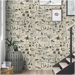 GENERAL - Papel Vinilo Adhesivo De 10 M X 45 Cm Decorativo