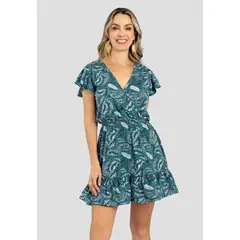 MARKETING PERSONAL - Vestido Corto Mujer Estampado Mp 111780