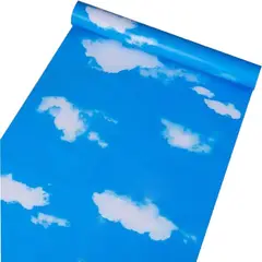 GENERAL - Papel Vinilo Adhesivo De 10 M X 45 Cm Nubes