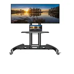 SKY - Base Soporte Tv A Piso Ruedas Para 32 -75 Movible