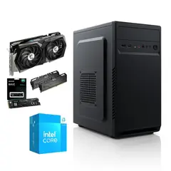 INTEL - Pc Torre Gamer Cpu Core I3 12100 32ram 512 Ssd Rtx 5060 8gb Gama alta