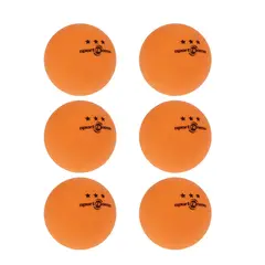 SPORTFITNESS - Pelotas de Ping Pong Naranja