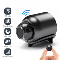 COLME TECHNOLOGY HOME - Mini Cámara Seguridad Inteligente Wifi 1080p Full Hd Gran Angular X5