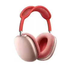GENERICO - Audífonos diadema plus bluetooth con SD y Radio - Rosa