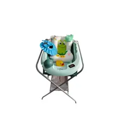 GENERICO - Bañera Plegable De Bebe Soporte Metálico Cojin y Accesorios