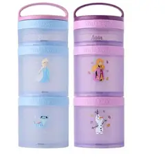 WHISKAS - Recipiente Porta Snacks Para Niños Whiskware 3 Contenedores
