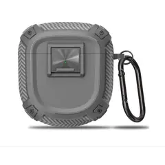 GENERICO - Estuche Funda para Bose Quietcomfort 2 Plastico Gris