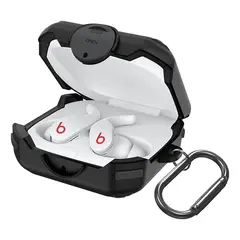 GENERICO - Estuche Funda Beats Fit Pro Plástico Rígido Negro