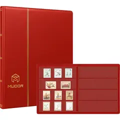 GENERICO - Album para Filatelia Sellos Rojo
