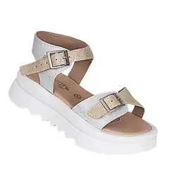 FRATTINI - Sandalia de Niña marca en Color DORADO PLATA  SANDVERNA