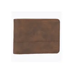 MERRELL - Billetera Hombre BOSTON RECYCLED LEAT Marron