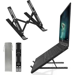 GENERICO - Soporte Base Computador Portatil Laptop Hasta 15.6 Pulgadas