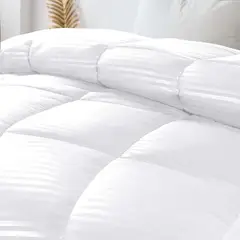 GENERICO - Edredón Tipo Plumón - Cama Queen Blanco