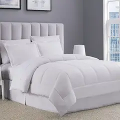 GENERICO - Edredón Tipo Plumón - Cama King Blanco