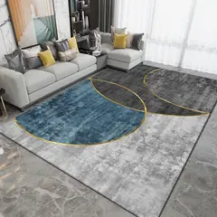 MULTIPLACE COLOMBIA - Alfombra Moderna de Lujo Ideal para Sala Habitación u Oficina