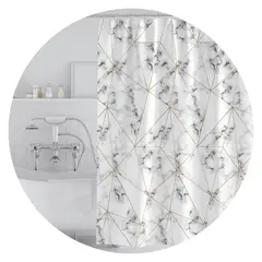 MULTIPLACE COLOMBIA - Cortina de Baño de Tela Impermeable 160x180 cm