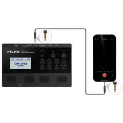 NUX - Bateria Eléctrica Dm-310 Pads Malla Bombo Independiente