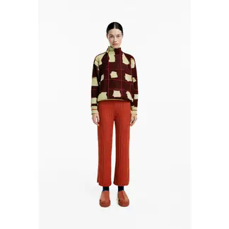 MAGLIONE - Sweater Tartán Verde