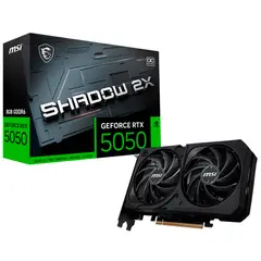 MSI - Tarjeta De Vídeo GeForce RTX 5050 SHADOW 2X OC 8GB