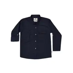 BIGBOYS - Camisa Manga Larga Travesia Azul Oscuro Niño