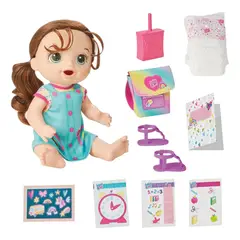 BABY ALIVE - Muñeca Hora De Ir A La Escuela