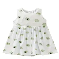 100 - Vestido De Ranitas Color Blanco