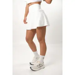 NO RULES - Falda deportiva Mujer Blanca