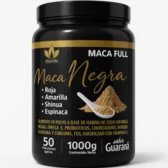 GENERICO - Maca Full Negra y Roja sabor Guaraná 1000g Hanaki Products