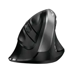GENIUS - Mouse Vertical Ergo 8250s Inalámbrico 6 Botones, Gray Color Silver