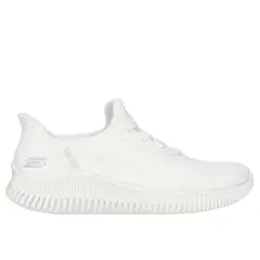 SKECHERS - Tenis Slip-Ins Hands Free GeoLite Divine Pace Mujer Blanco