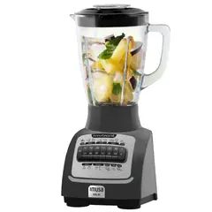 IMUSA - Licuadora Infiny Force XL 12 Vel Vaso de Vidrio 2,2 Litros Gris