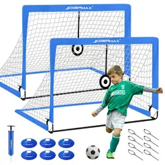 MULTIPLACE COLOMBIA - Cancha de Fútbol Infantil con Accesorios x2-