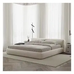 22 GRADOS DECORACION - Cama Snow King size en Tela