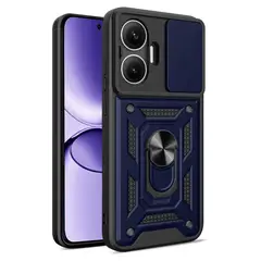GENERICO - Funda Protector Cámara Slider Compatible Xiaomi Poco F7 5G Azul