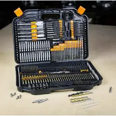 GENERICO - Kit De Brocas Puntas Metal Madera Concreto 246 Pcs