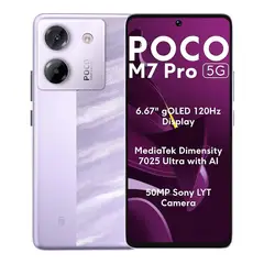 XIAOMI - Celular POCO M7 PRO 5G 256GB 12GB RAM Morado