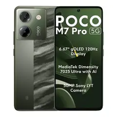 XIAOMI - Celular POCO M7 PRO 5G 256GB 8GB RAM Verde