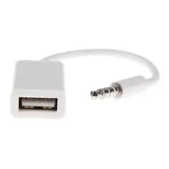 GENERICO - Convertidor Adaptador Plug Jack 35mm A Usb 2.0 Hembra