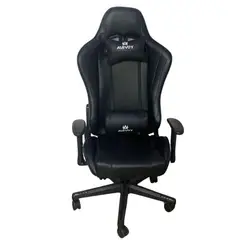 GENERICO - Silla Gamer Profesional Valorant Negra en Cuero PU
