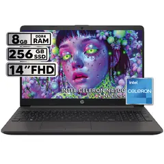 HP - PORTATIL 240 G9 INTEL CELERON N4500 8GB RAM 256GB SSD PANTALLA 14" LED HD