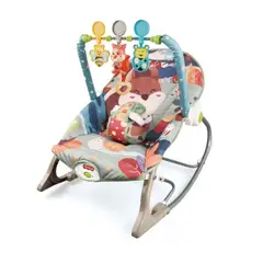 GENERICO - Silla mesedora vibradora y musical rocker crece conmigo bebe